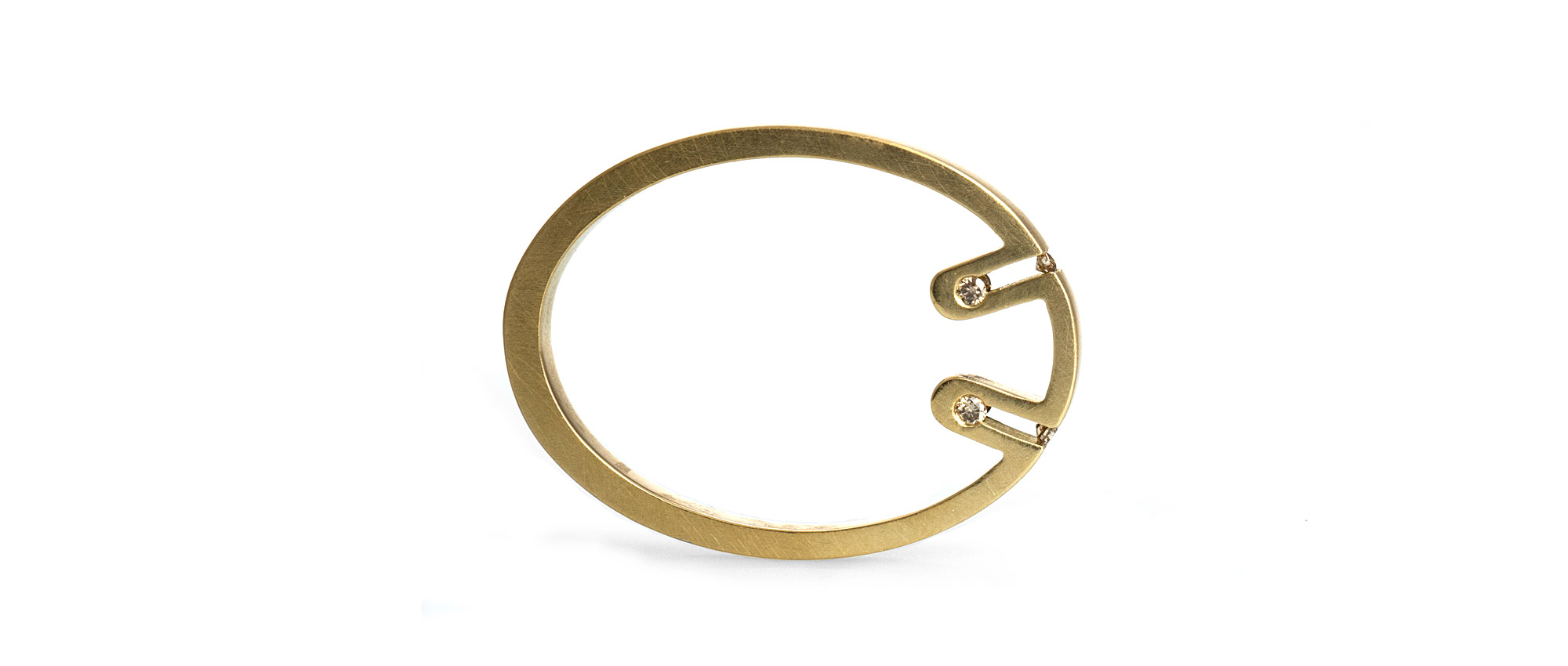 Tanja Zessel Schmuckdesign ELLI ring 750 Gelbgold Brillanten